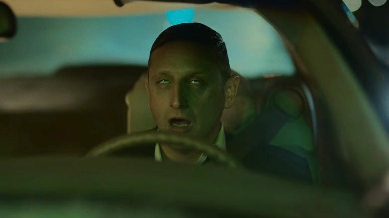 I Think You Should Leave Tim Robinson in car