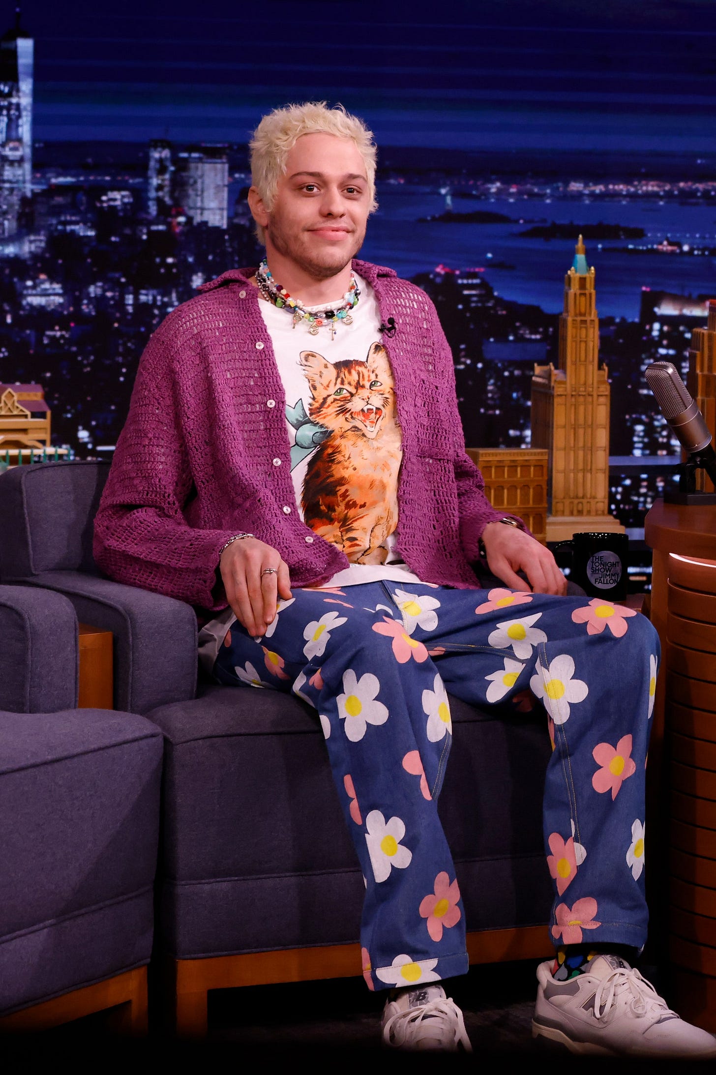 Pete Davidson's Babetastic Fashion Bro Look Has Been a Long Time Coming |  Vogue