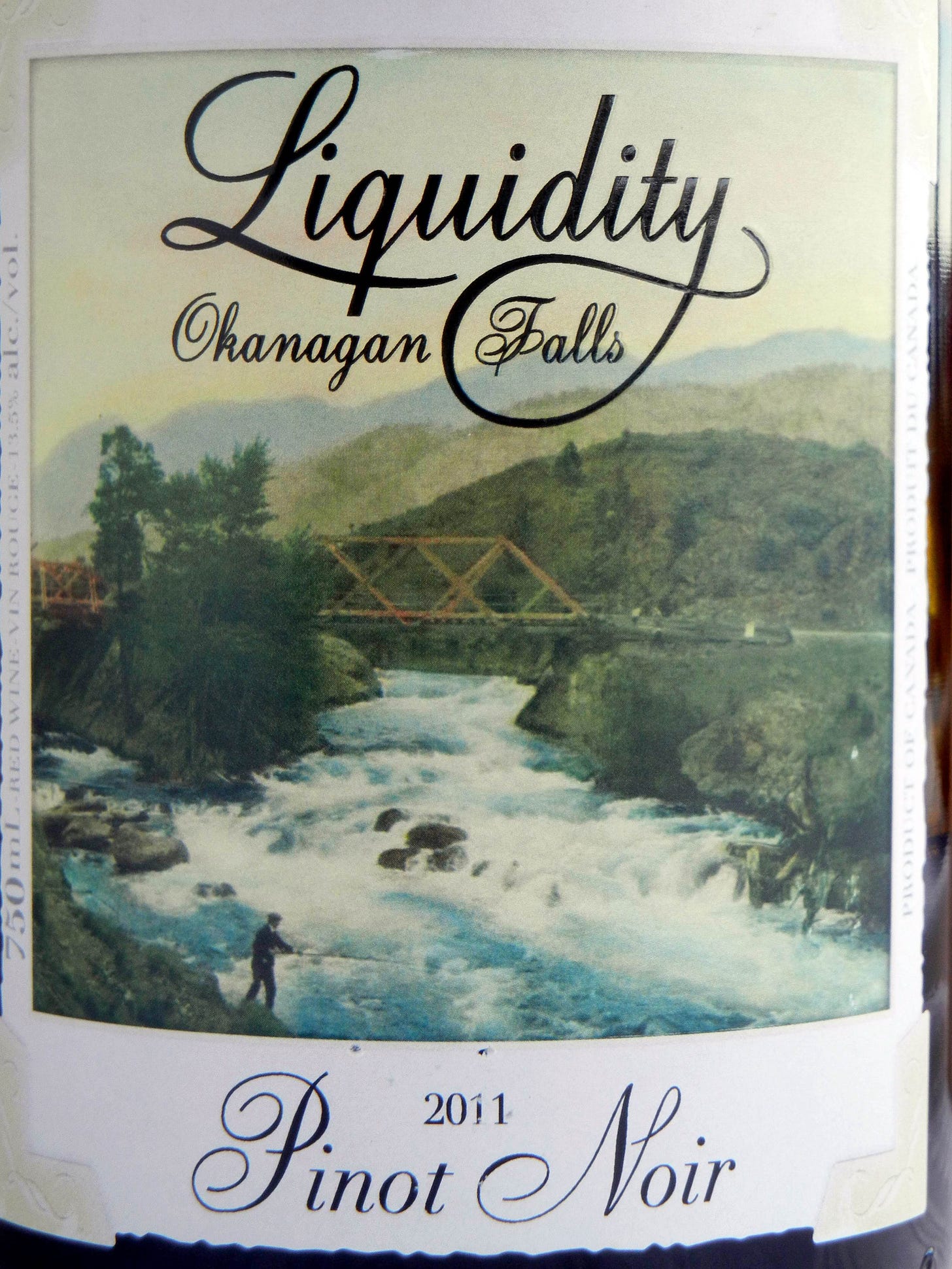 Liquidity Pinot Noir 2011 Label - BC Pinot Noir Tasting Review 11