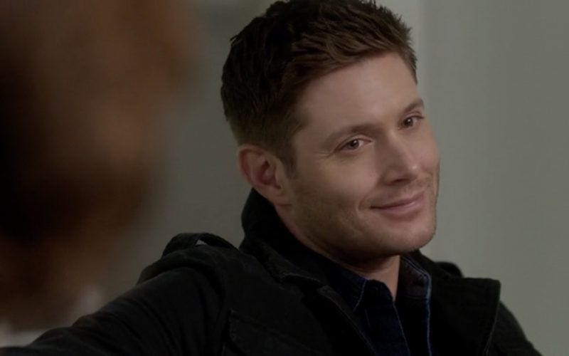 supernatural dean winchester uncomfortable on therapist couch