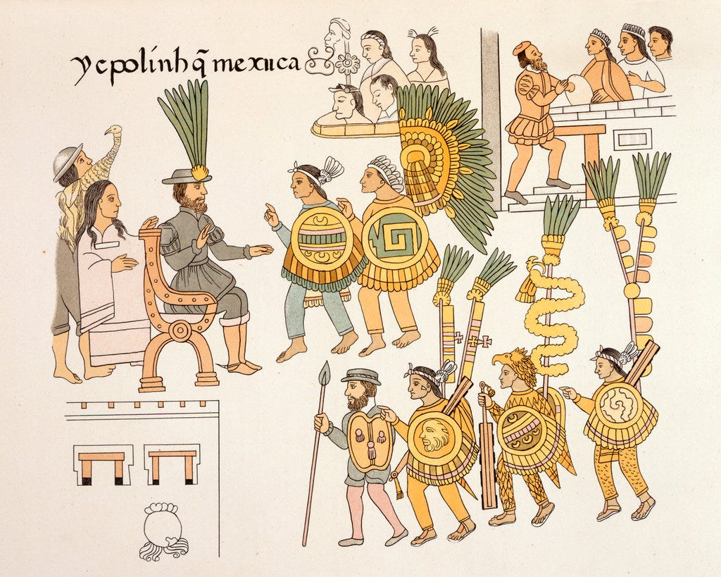 Homenaje á Cristóbal Colón, Mexico 1892