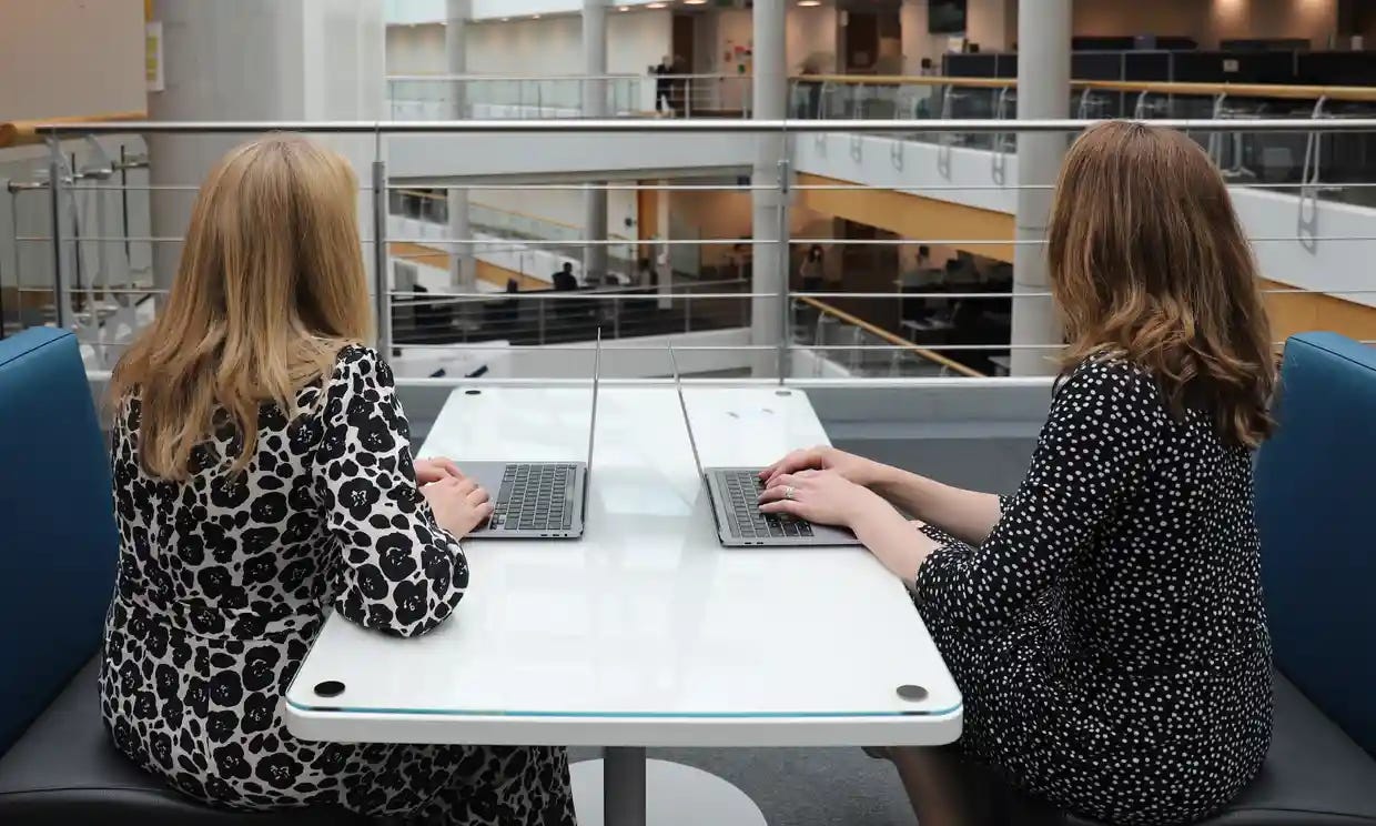 Profiles of female spy duo: two women who jointly lead a vital counter-terrorism mission at the British intelligence, security and cyber agency GCHQ