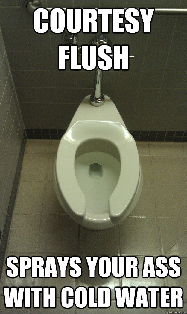 Scumbag Public Toilet memes | quickmeme