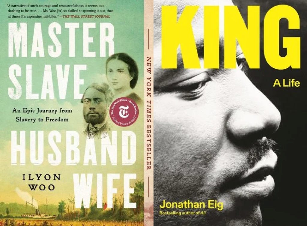 Book covers of Master Slave Husband Wife and King: A Life