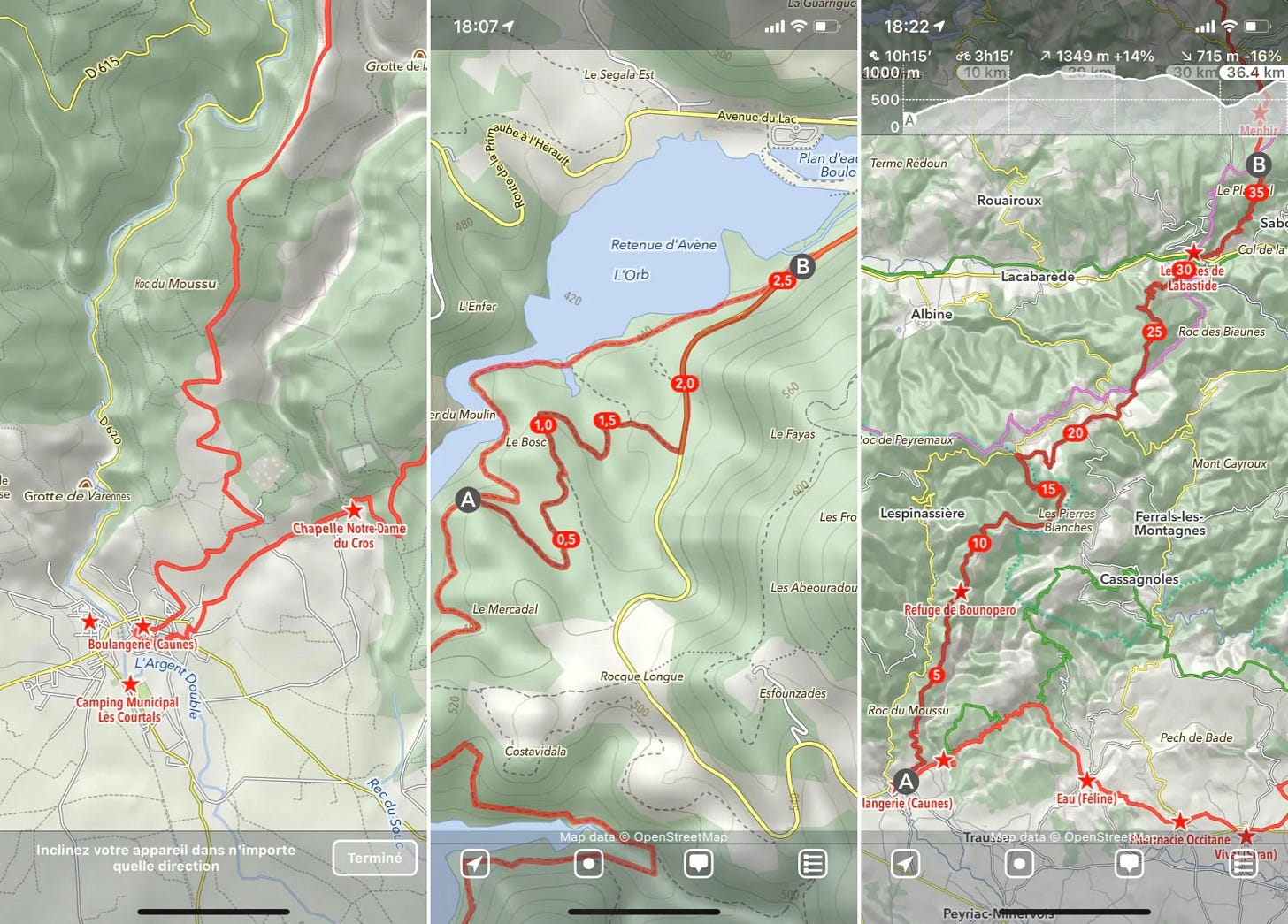 MapOut sur iPhone MapOut sur iPhone