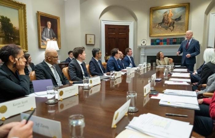 White House meeting on the threat of AI, Biden met CEOs of top companies,  chat GPT