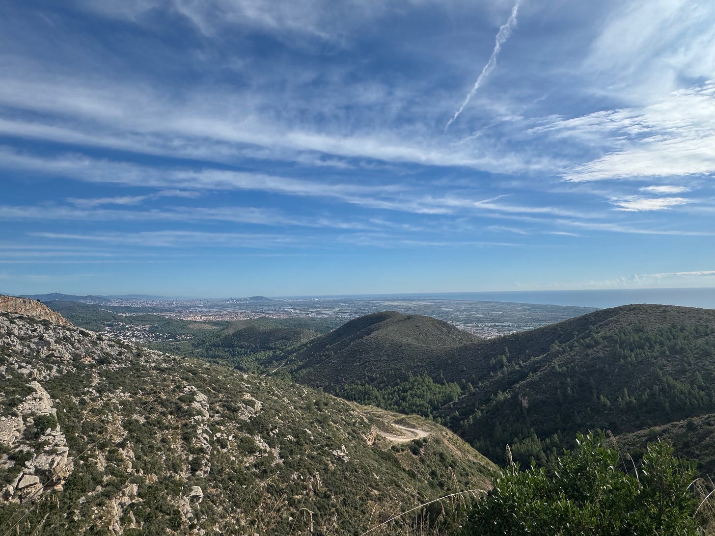 Hiking Trail from Casteldefels to Garraf