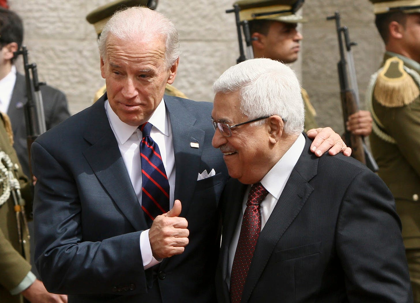 In their first phone call, Abbas urges Biden to intervene, stop Israeli attacks | The Times of ...