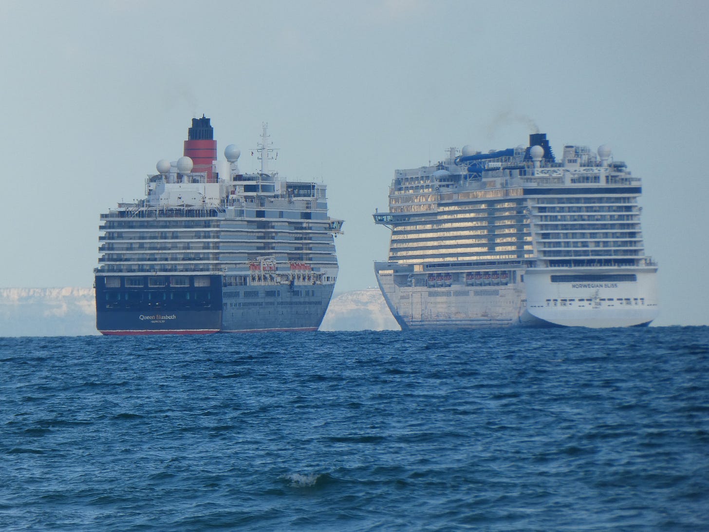 Queen Elizabeth & Norwegian Bliss