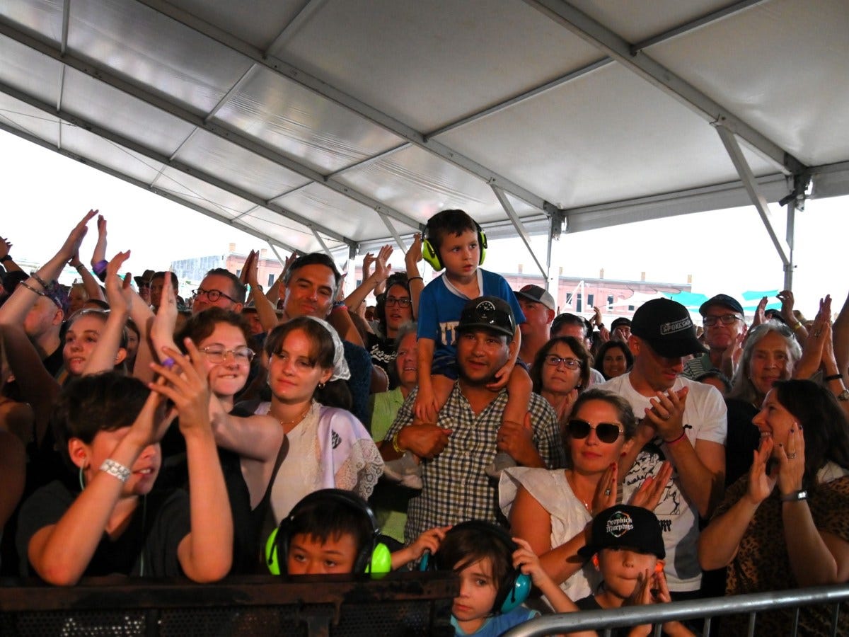 Stage Hopping at Newport Folk