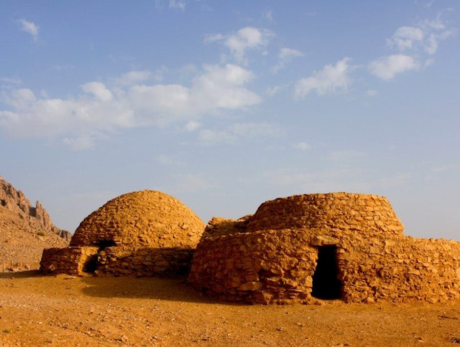 The bronze age tombs of Jebel Hafeet.