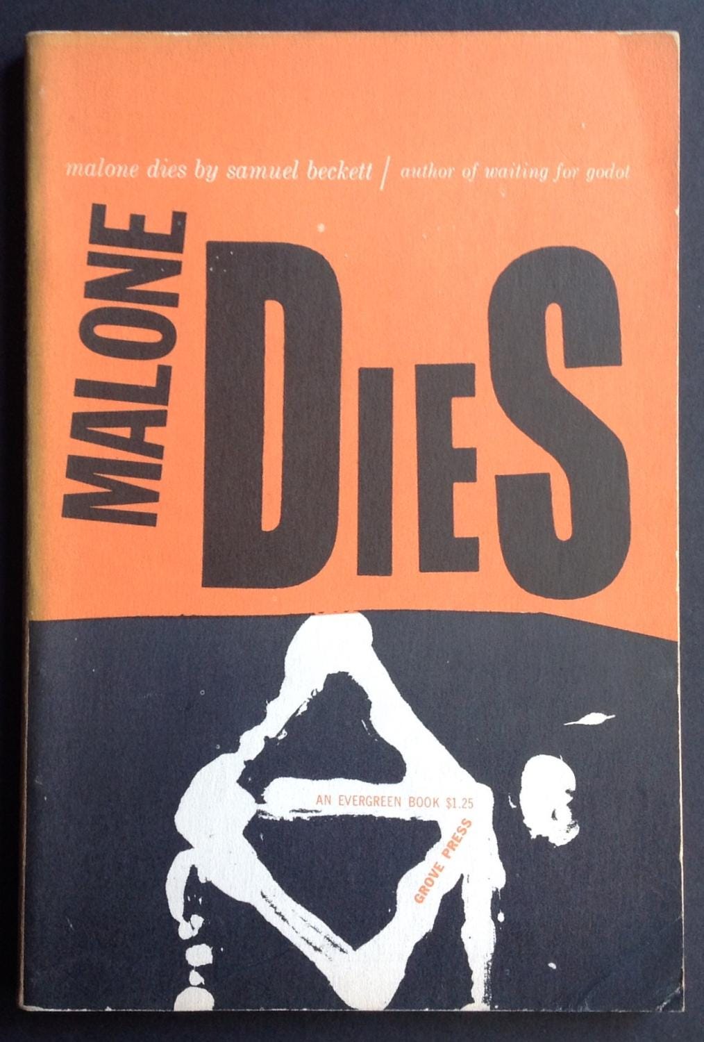 Malone Dies by Beckett, Samuel (Allan Kaprow): Very Good Soft cover (1956)  1st Edition, Signed by Author(s) | Dela Duende Books