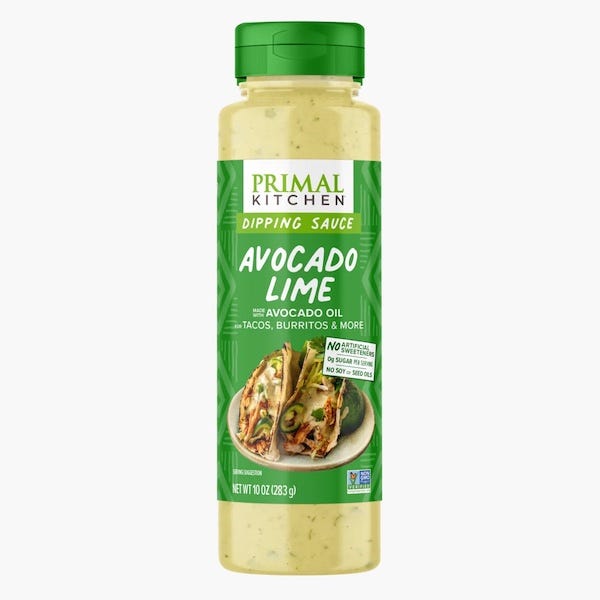 primal kitchen avocado lime dipping sauce