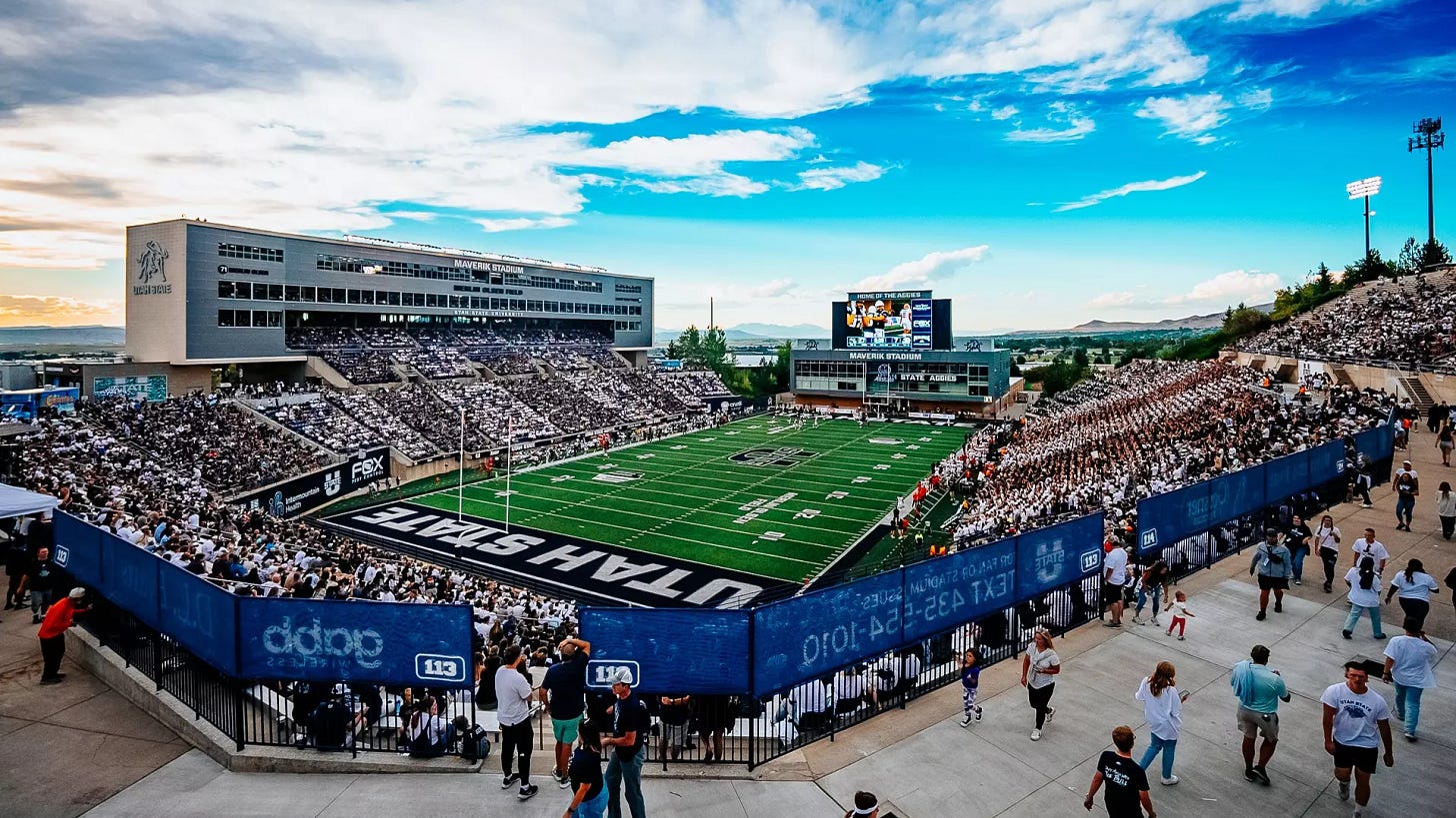 Merlin Olsen Field At Maverik Stadium - Facilities - Utah State University  Athletics