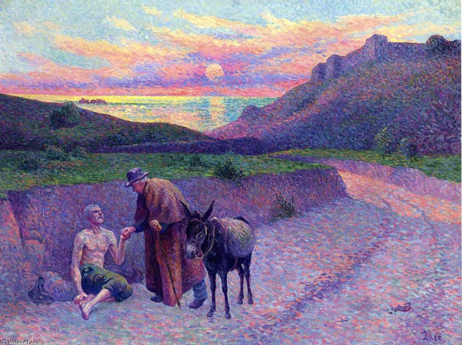 Art Reproductions The Good Samaritan, 1896 by Maximilien Luce (1858-1941,  France) | ArtsDot.com
