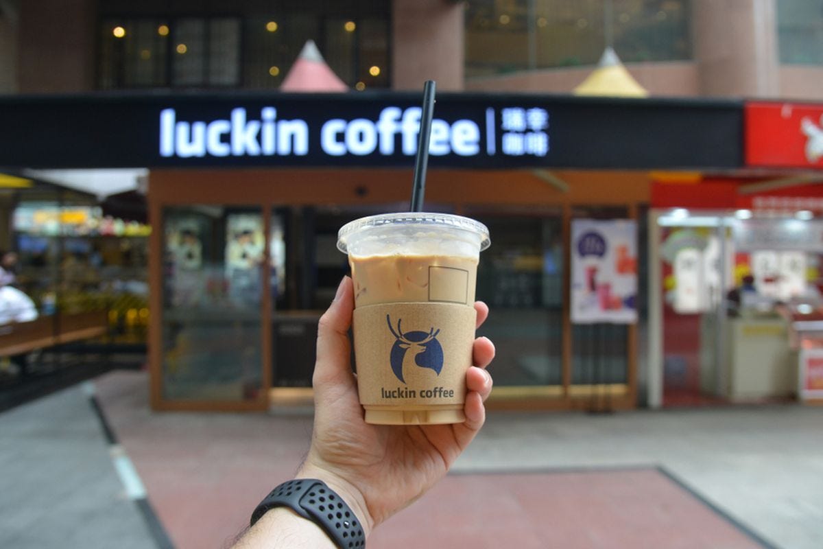 Luckin Coffee Geser Starbucks Jadi Jaringan Gerai Kopi Terbesar di China  Halaman all - Kompas.com