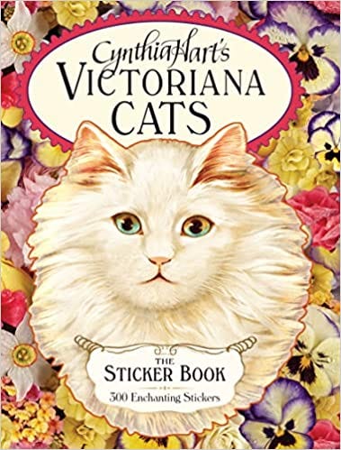 Cynthia Hart's Victoriana Cats sticker book