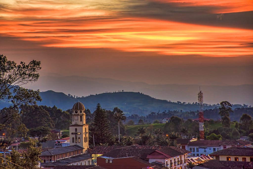 Sunset Salento Quindío Colombia | Darío Fuentes | Flickr