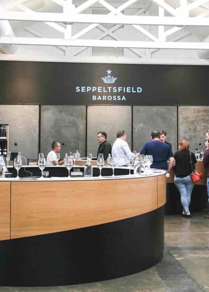 Seppeltsfield tasting room