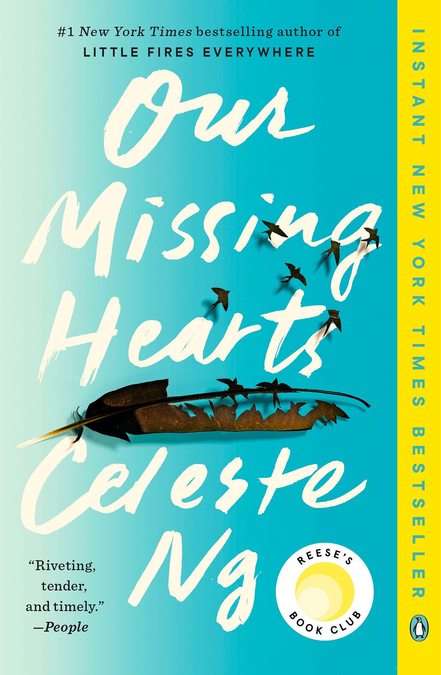 Cover of "Our Missing Hearts" by Celeste Ng.