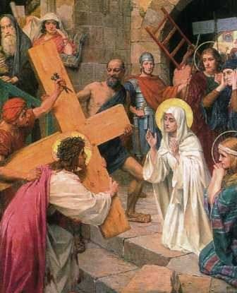 Mary's Fourth Sorrow Prayer: About meeting Jesus with His Cross