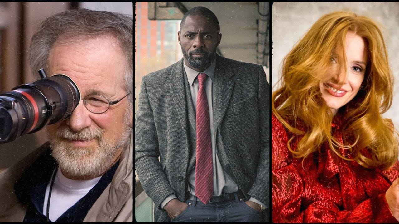 Stephen Spielberg, Idris Elba, Jessica Chastain