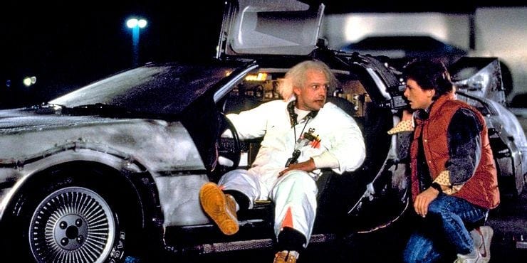 Back to the Future' DeLorean Spotted at Disney Park, Confuses Guests -  Inside the Magic