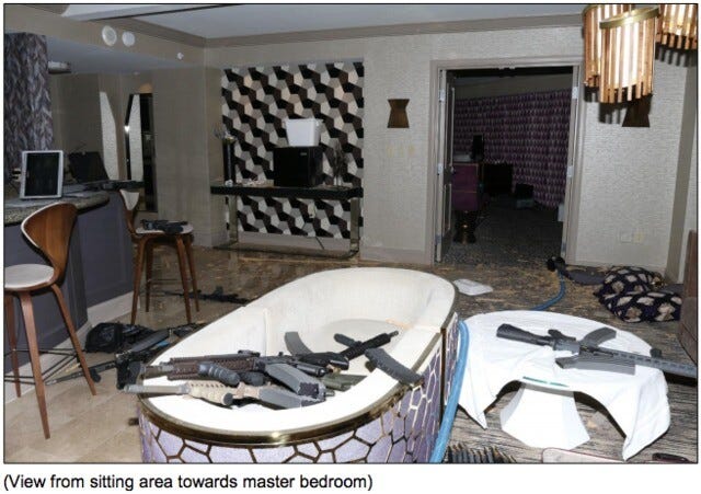PHOTOS: Inside gunman Stephen Paddock's suite at Mandalay Bay PHOTOS: Inside gunman Stephen Paddock's suite at Mandalay Bay