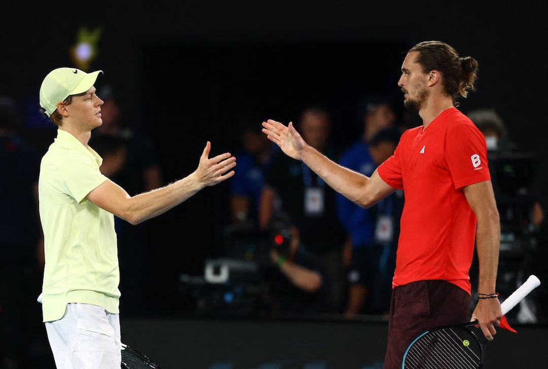 Ruthless Sinner downs Zverev to retain Australian Open title | Reuters
