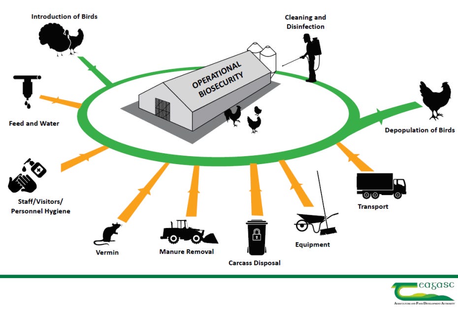 Biosecurity & Avian Influenza - Teagasc | Agriculture and Food Development  Authority