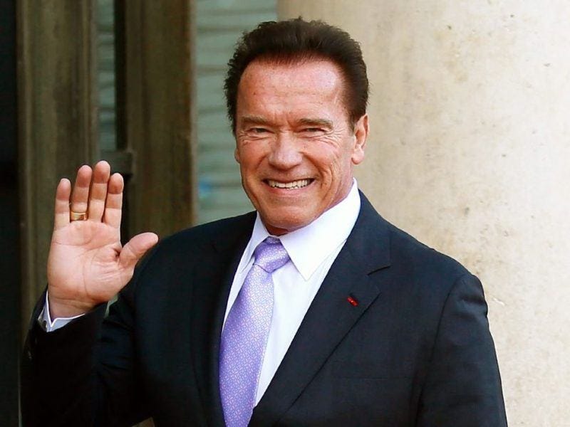 Arnold Schwarzenegger back from hospital after heart surgery