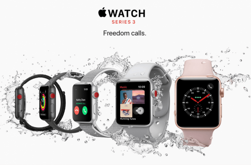 apple watch series 3 hot valentines day gift ideas