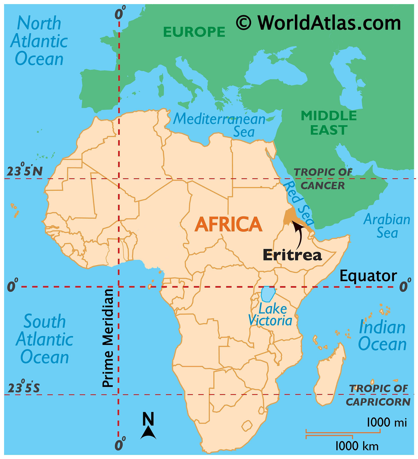 Eritrea Maps & Facts - World Atlas