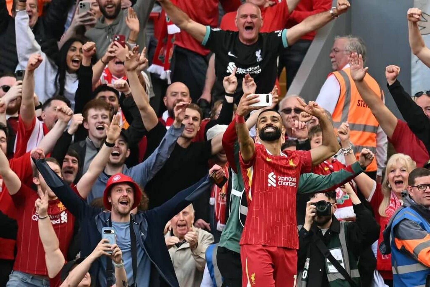 Mohamed Salah, Liverpool’s Google Pixel deal and a divisive selfie – explained