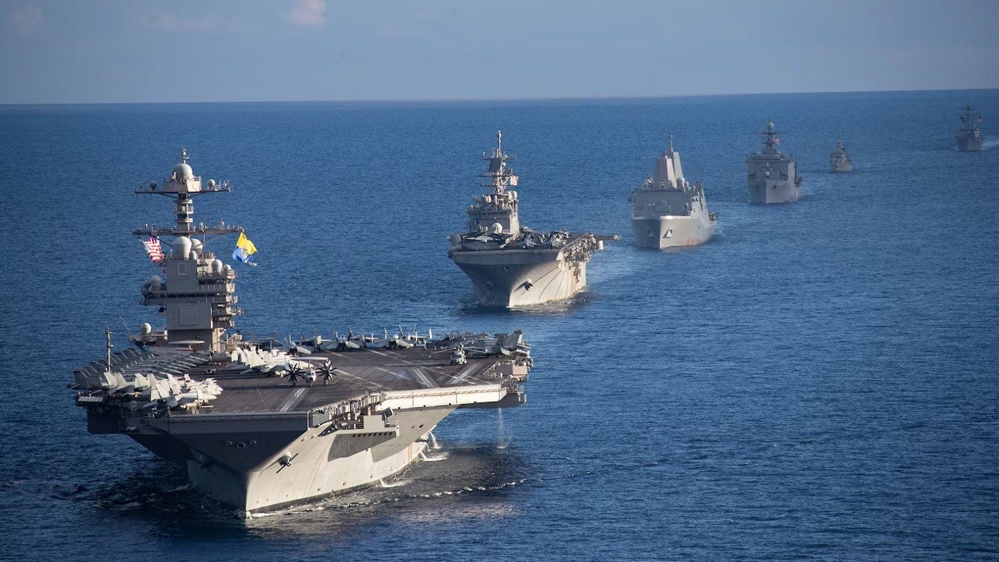 US Navy carrier strike group departs eastern Med region - Naval Technology