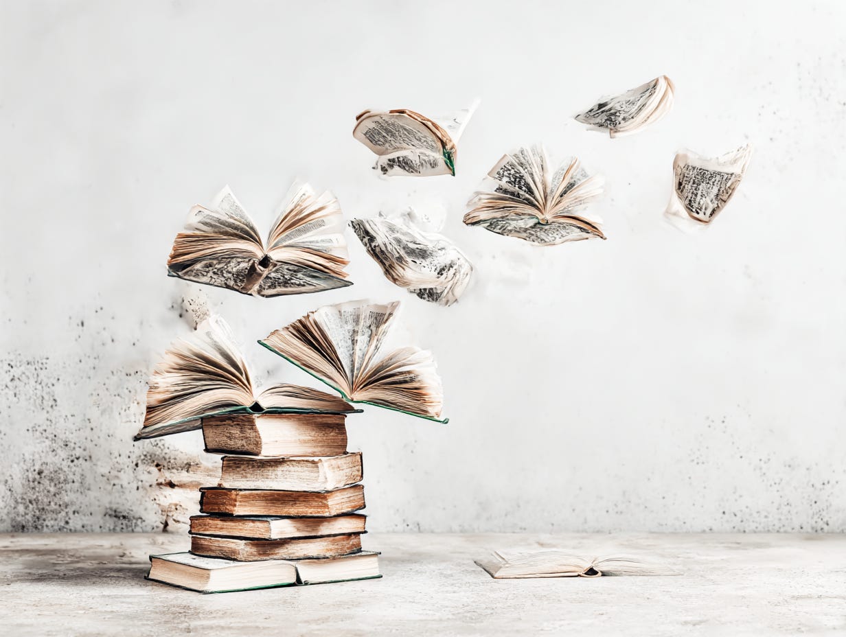 open books
