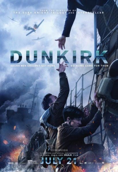 dunkirk movie poster christopher nolan