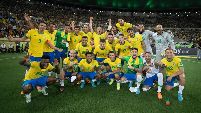 Futebol: Com a Copa do Mundo perto do início, Brasil lidera o ranking da FIFA