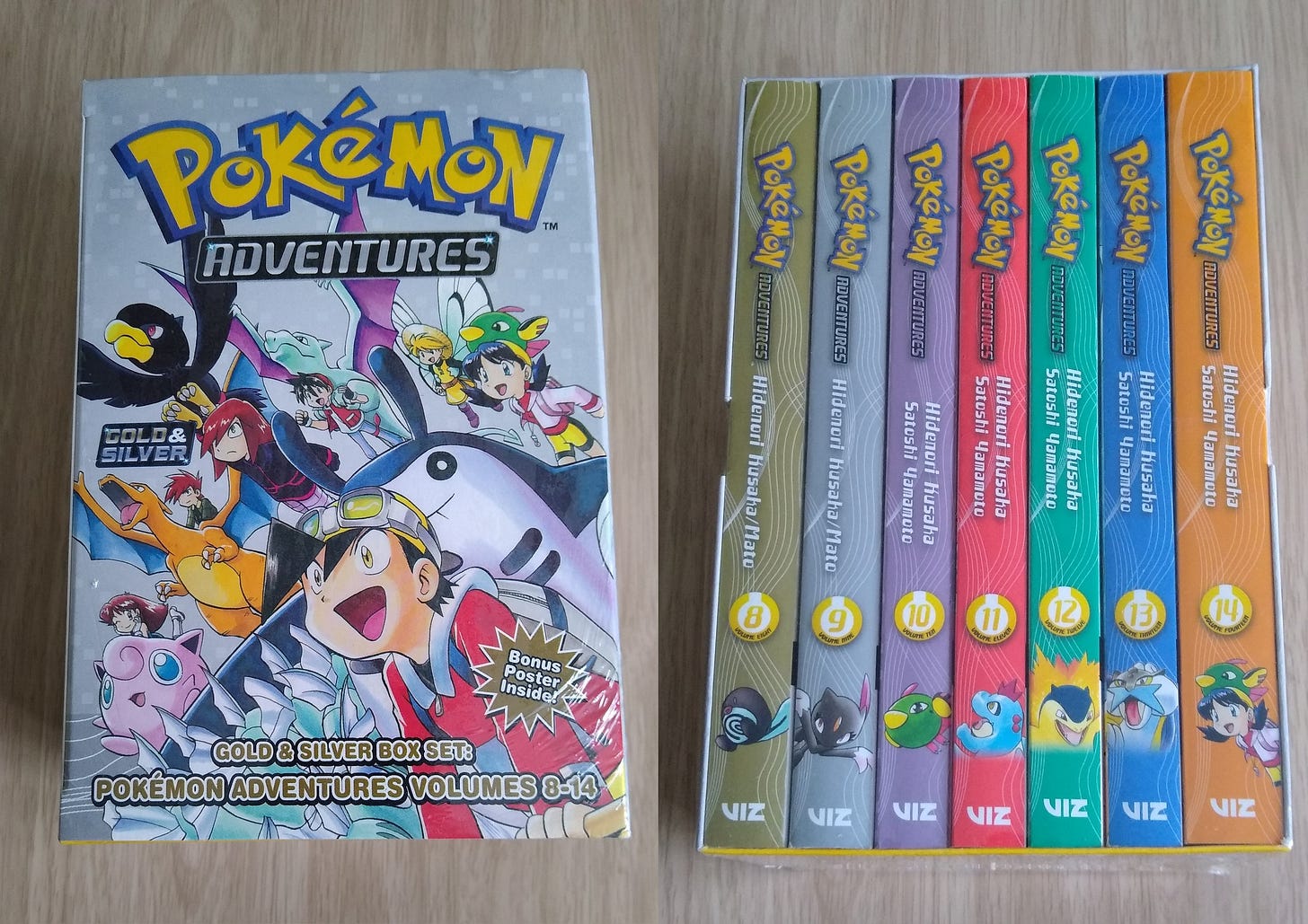 Pokémon Adventures Gold & Silver Box Set