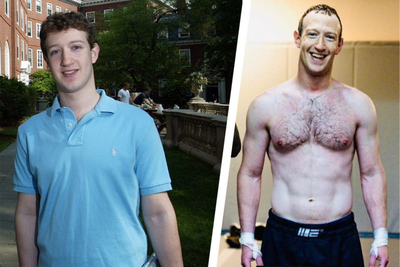 Vorher-Nachher-Foto: So trainierte sich Zuckerberg zum Sixpack - Business  Insider