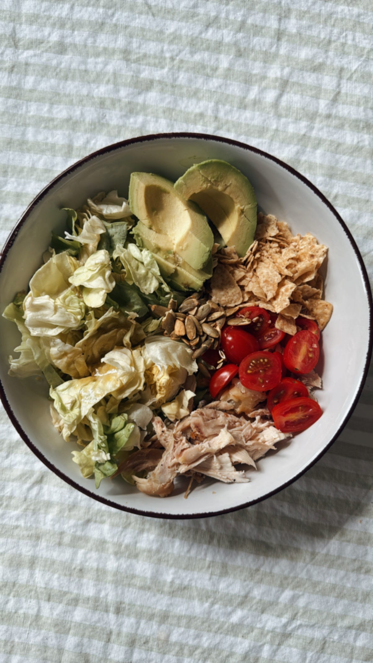 summer salad series tortilla chicken salad