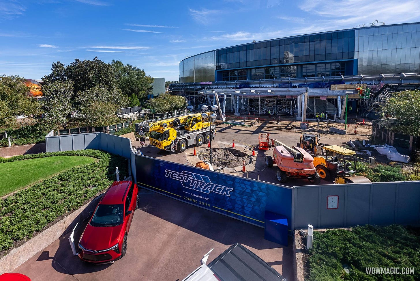 Test Track refurbishment - December 10 2024