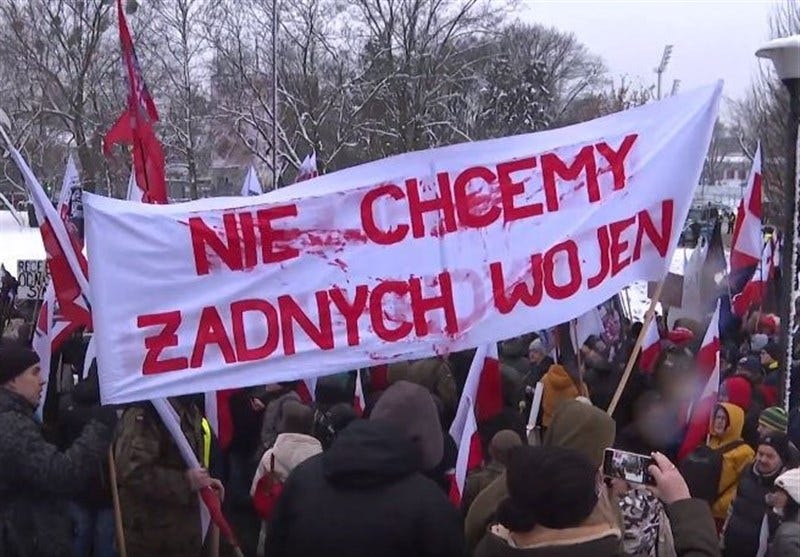 Protesters in Warsaw Demonstrate against Poland's Backing for Ukraine  (+Video) - World news - Tasnim News Agency | Tasnim News Agency