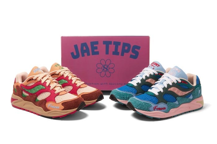 Jae Tips wants his 'What's the Occasion?' collection to be the first Saucony  sneakers in your closet