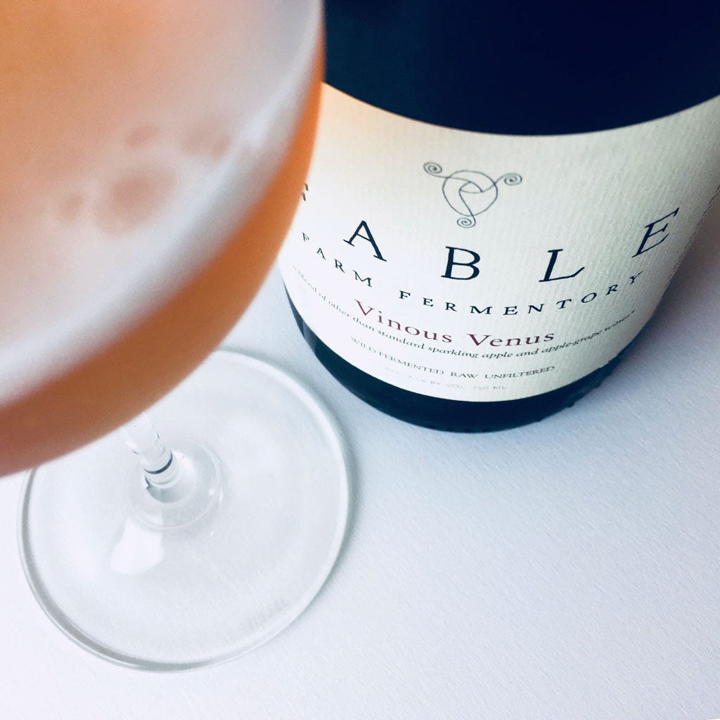 Fable Farm Fermentory Vinous Venus Fruit Cider