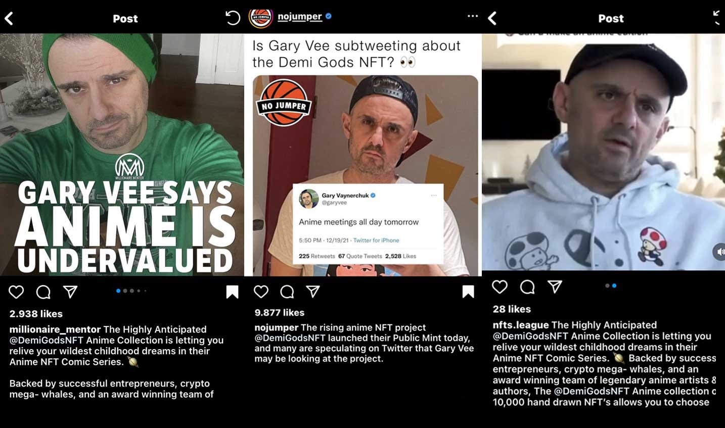 Fake Gary Vee promotions
