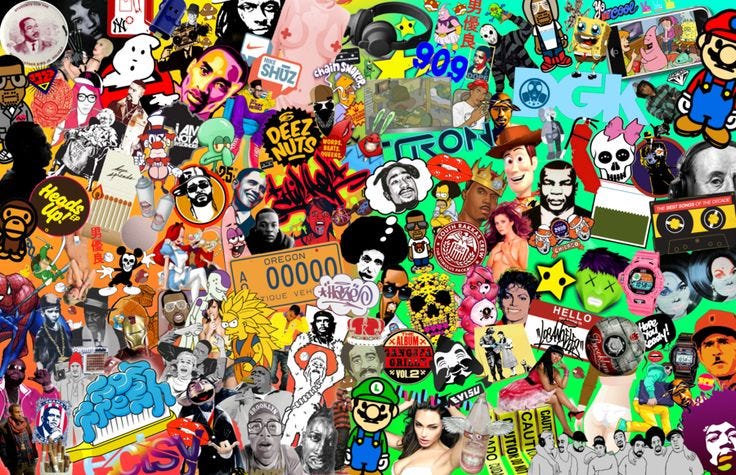 pop art and culture collage by Jeramiah327 on DeviantArt