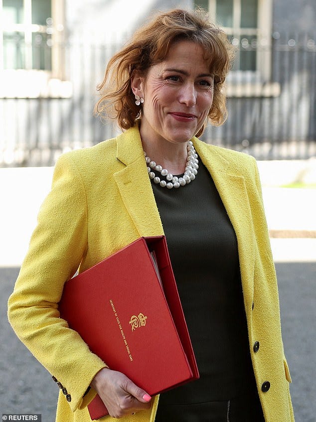 Victoria Atkins (pictured) told MPs she would bring in a banning order on puberty blockers under rarely-used provisions from the 1968 Medicines Act
