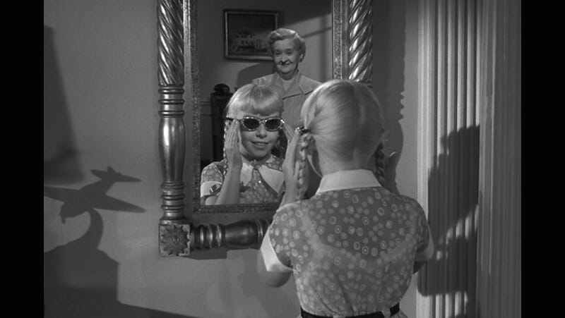 The Bad Seed (1956) | Patty McCormack as Rhoda Penmark and E… | Flickr