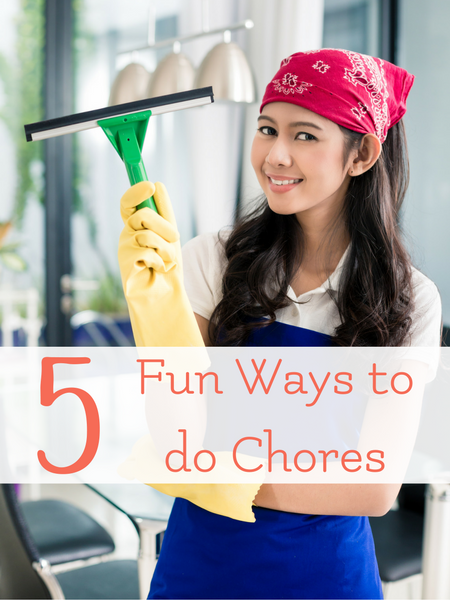 5 ways to engage children in chores
